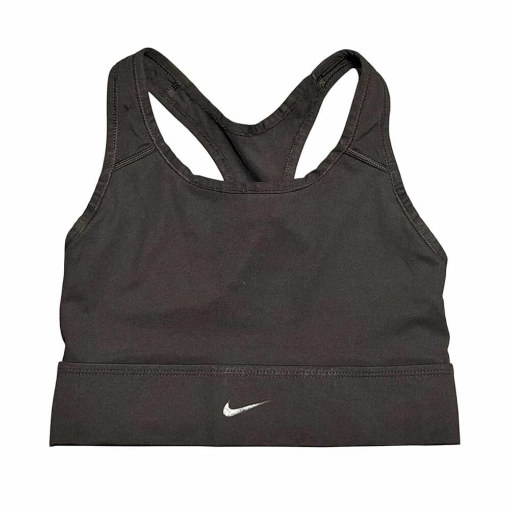 Nike Women's Black and Grey Bra